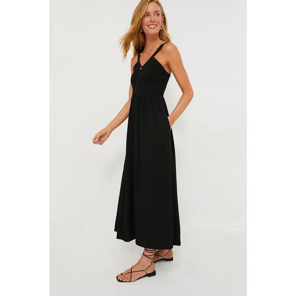 TUCKERNUCK Black Gillian Dress Size XS NWT Retail $148 Tuckernuck - Picture 4 of 7